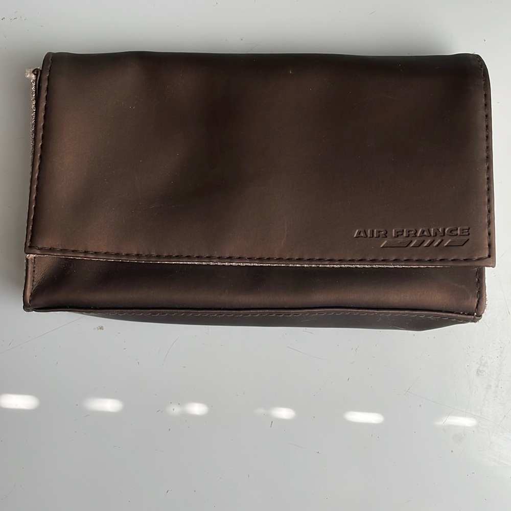 Air France toiletry bag Brown